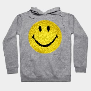 Smily Face - Melted Plastic Popcorn art Hoodie